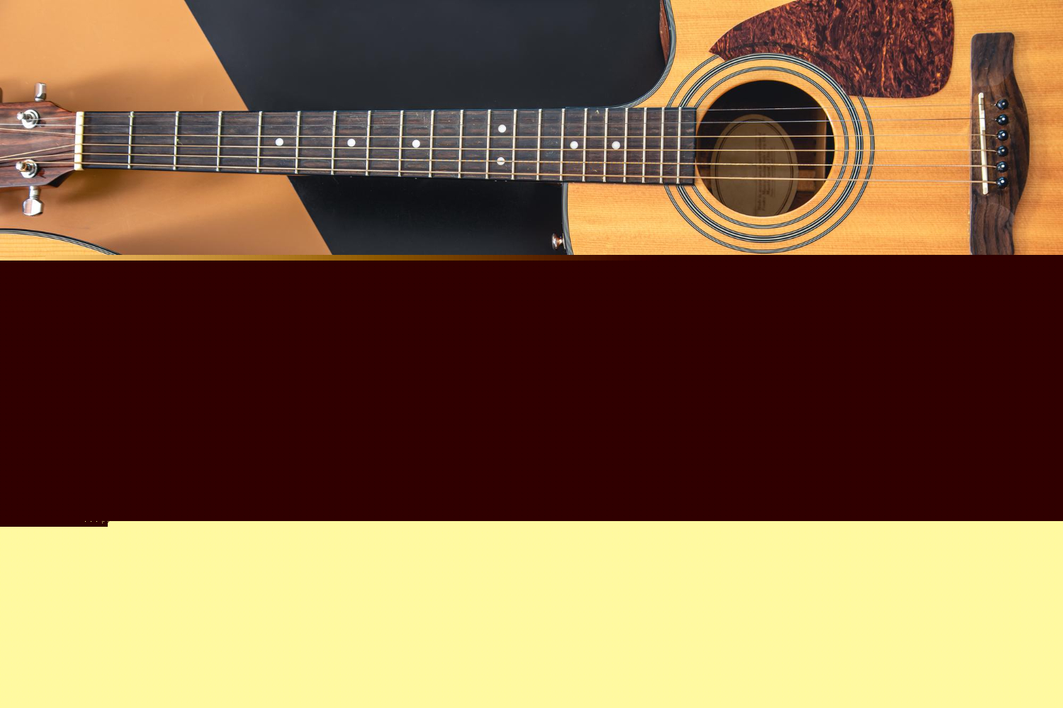 Guitar back and sides
